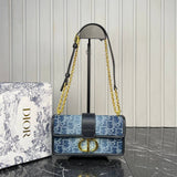 Christian Dior Montaigne Denim Mini