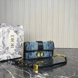 Christian Dior Montaigne Denim Mini