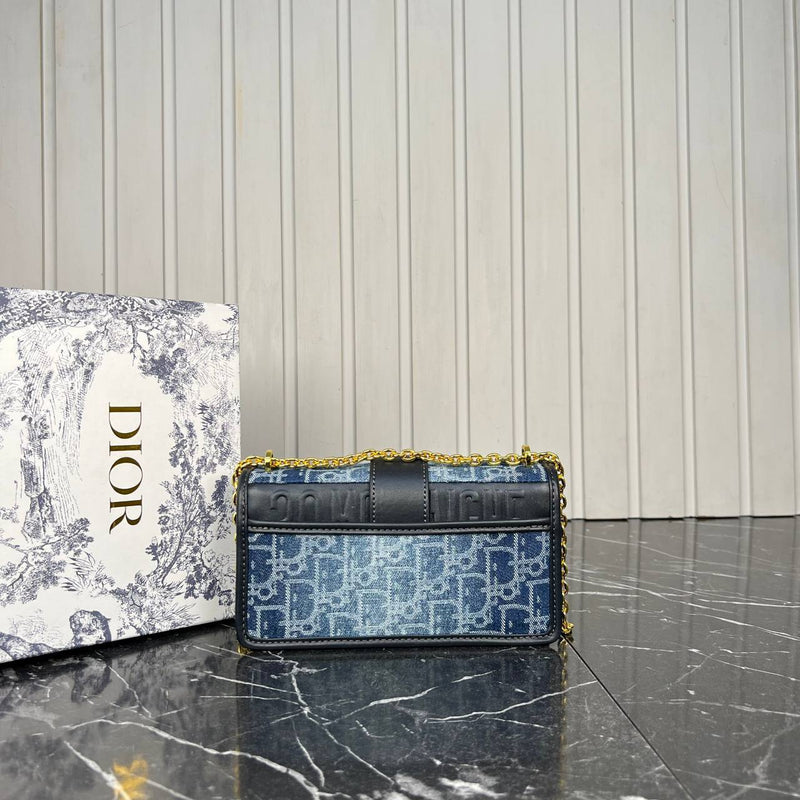 Christian Dior Montaigne Denim Mini