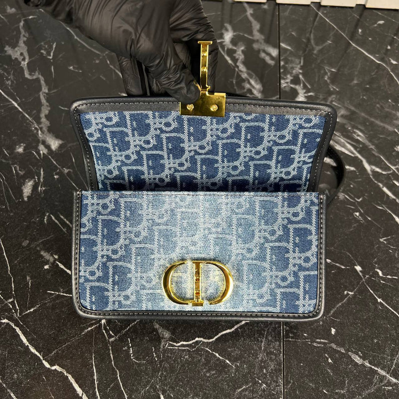 Christian Dior Montaigne Denim Mini