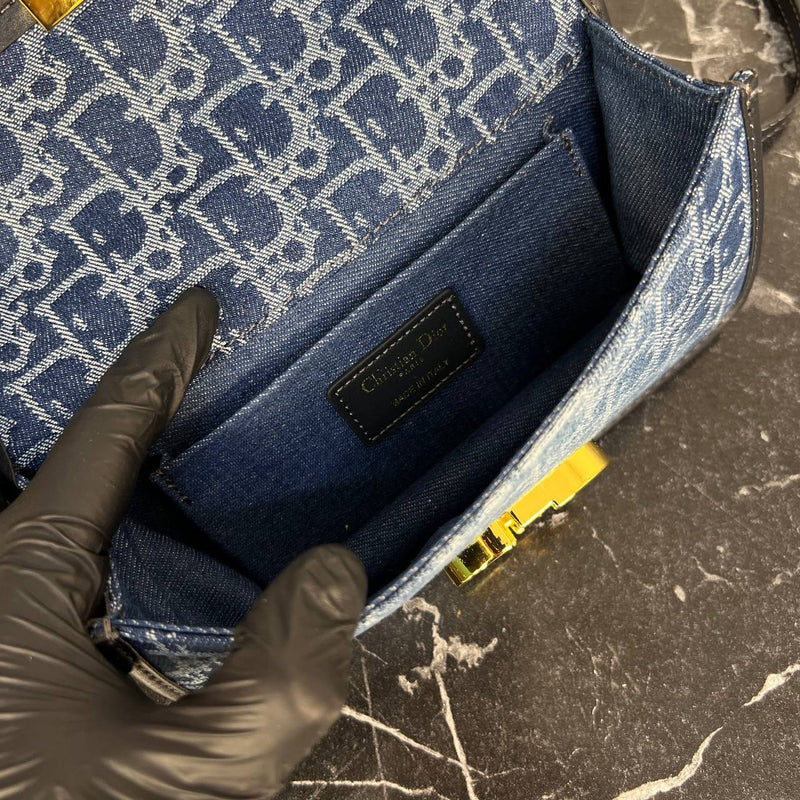 Christian Dior Montaigne Denim Mini