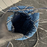 Chanel 22 Denim Small