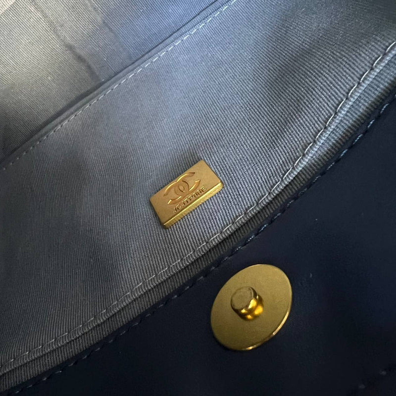 Chanel Denim Hobo Bag Small
