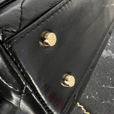 Chanel Leather Box Bag Medium