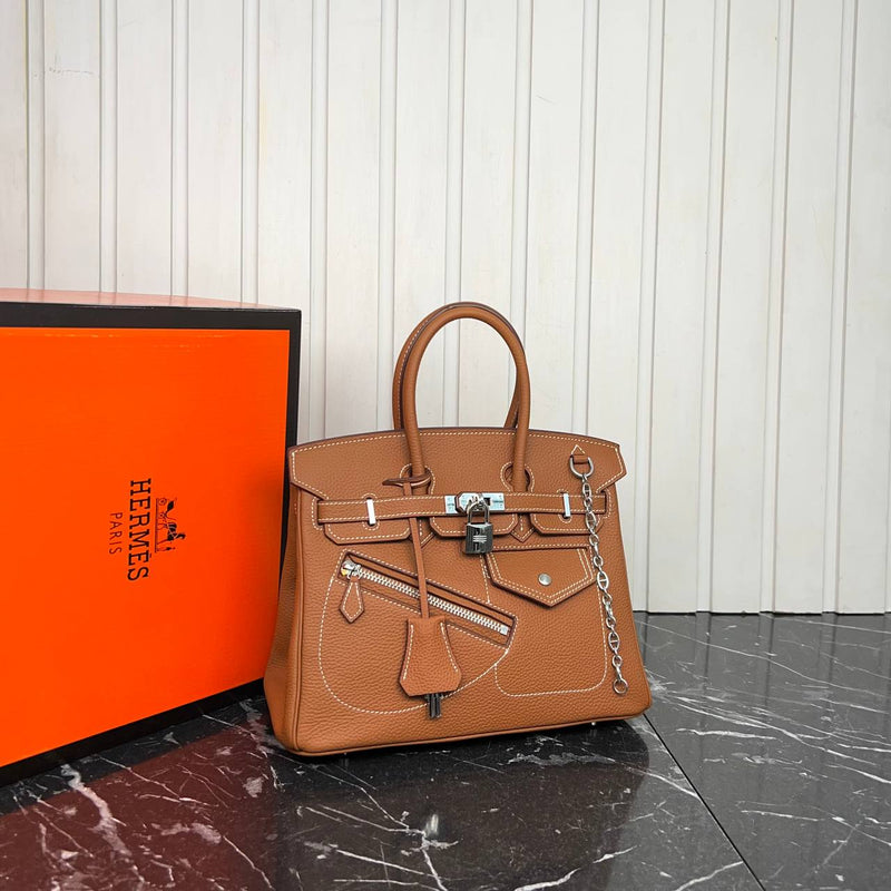 Hermes Rock Birkin Togo Leather Bag 25 cm