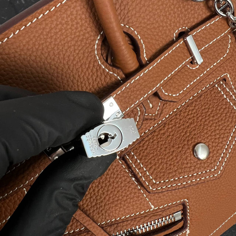 Hermes Rock Birkin Togo Leather Bag 25 cm