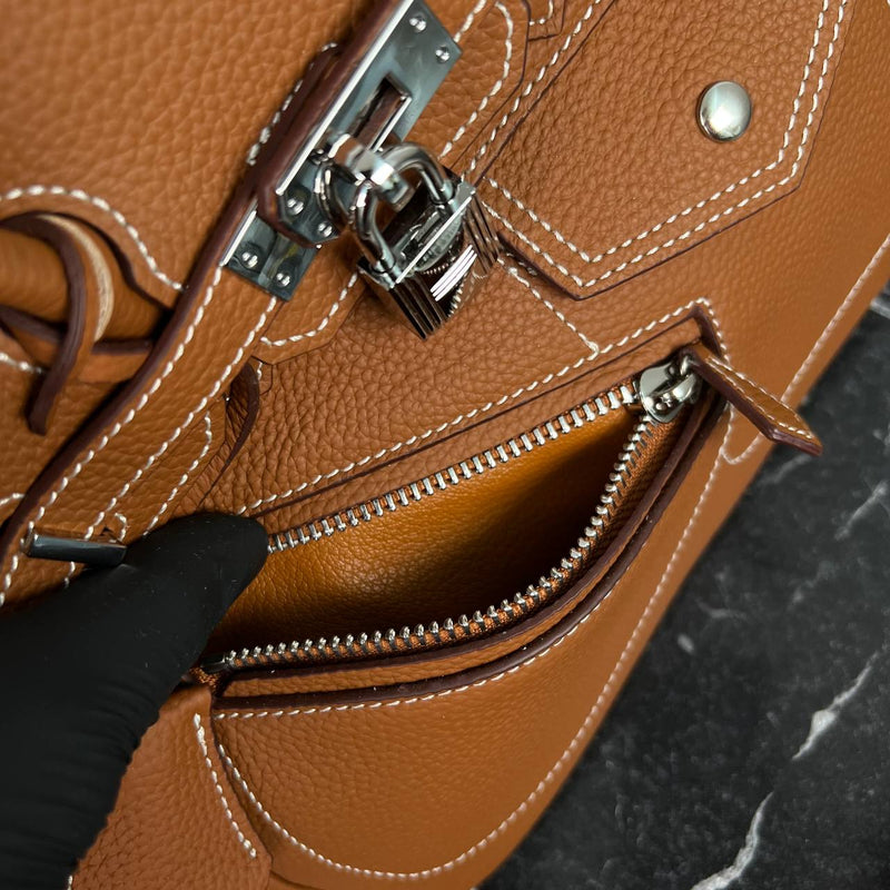 Hermes Rock Birkin Togo Leather Bag 25 cm