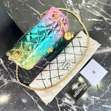 Chanel 1.75 Chain Patent Leather Bag
