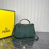 Fendi Peekaboo Small Canvas Bag