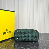 Fendi Peekaboo Small Canvas Bag