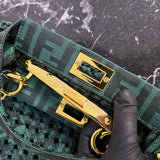 Fendi Peekaboo Small Canvas Bag