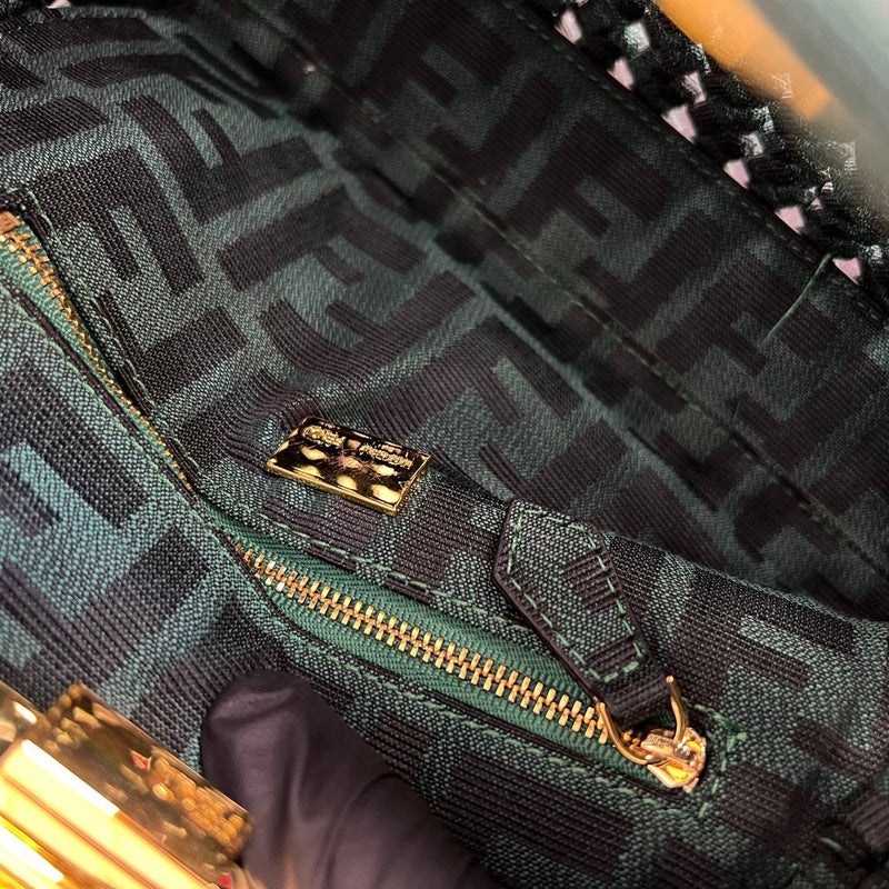 Fendi Peekaboo Small Canvas Bag