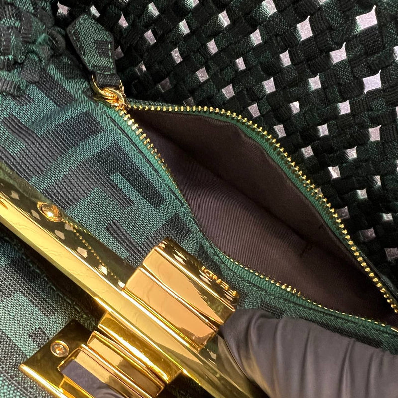 Fendi Peekaboo Small Canvas Bag