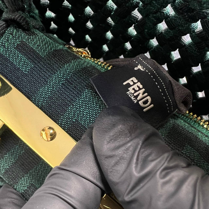 Fendi Peekaboo Small Canvas Bag