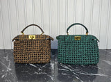 Fendi Peekaboo Small Canvas Bag