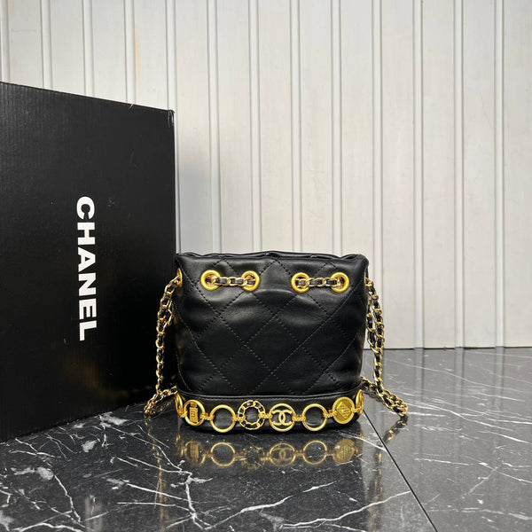 Chanel Chain Bucket Bag