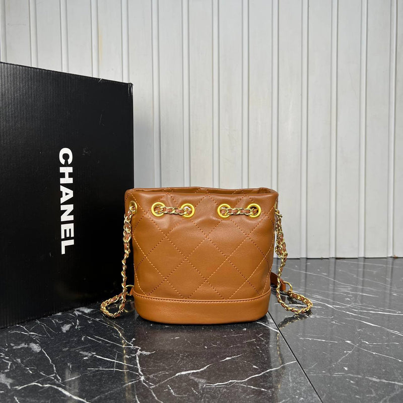 Chanel Chain Bucket Bag