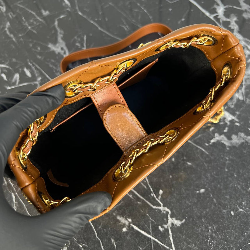 Chanel Chain Bucket Bag