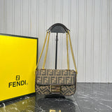 Fendi Baguette Small in Chains