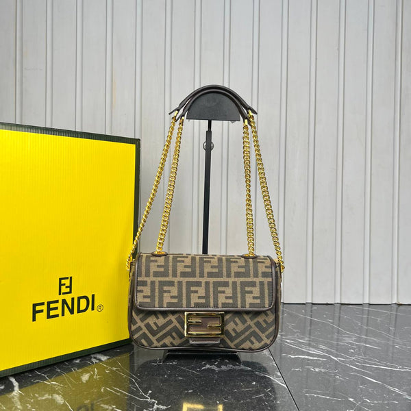 Fendi Baguette Small in Chains