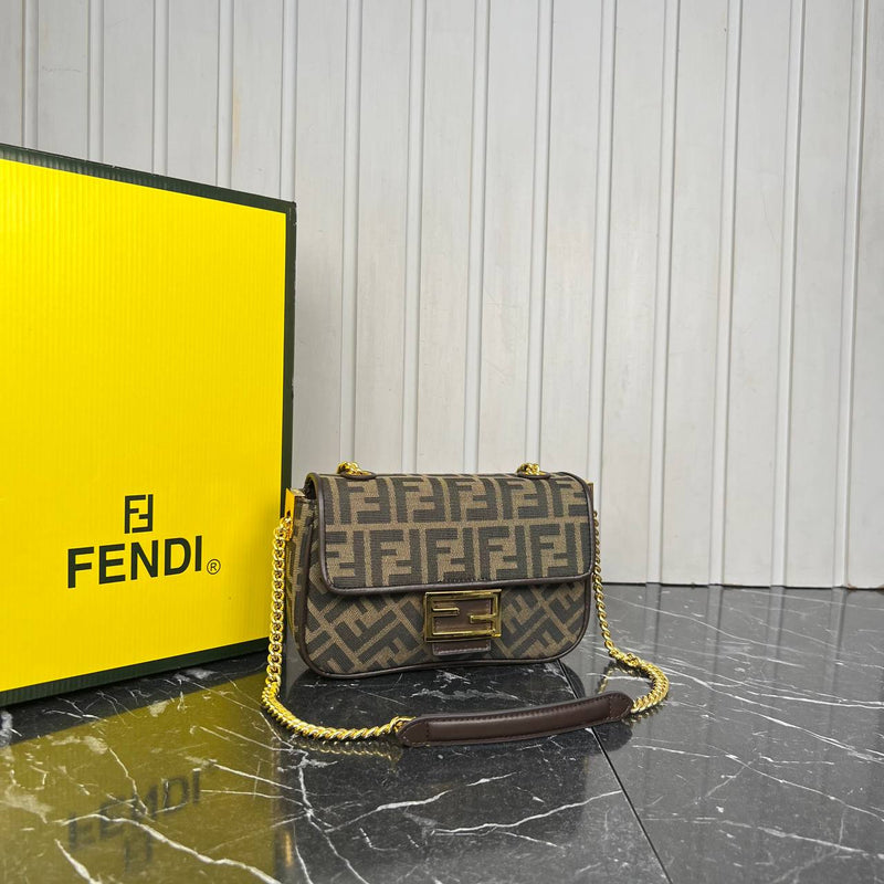 Fendi Baguette Small in Chains