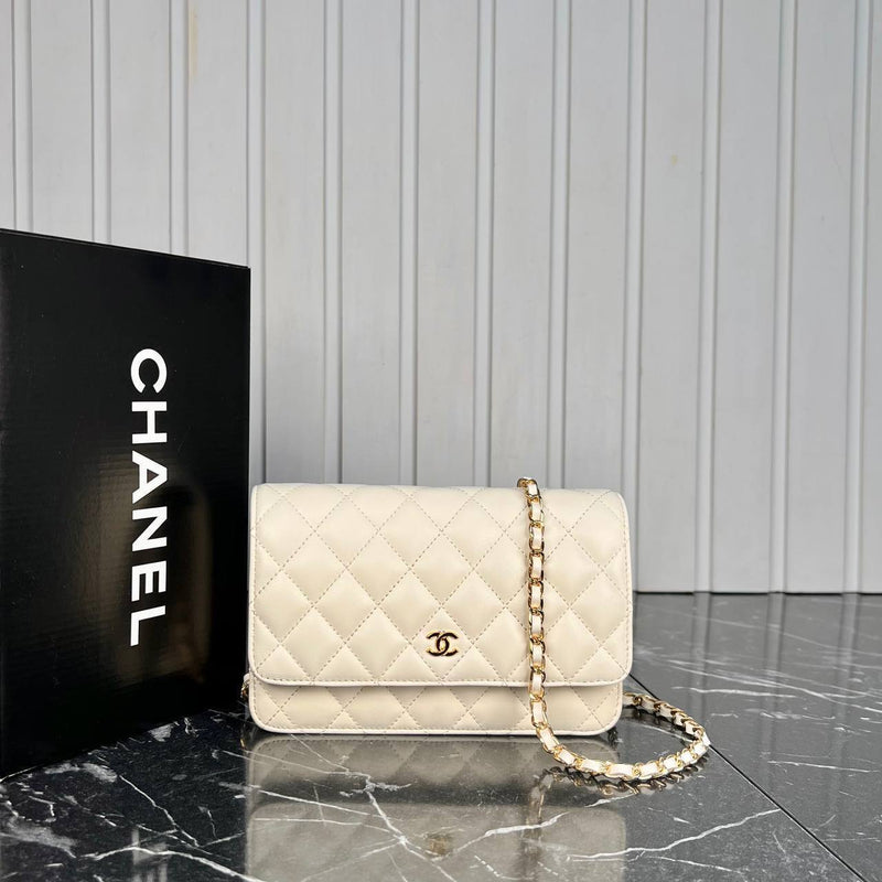 Chanel Classic Wallet on Chain
