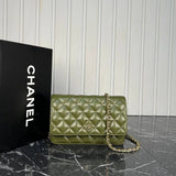 Chanel Classic Wallet on Chain