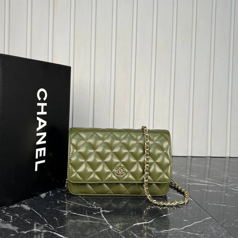 Chanel Classic Wallet on Chain