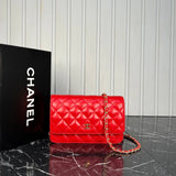 Chanel Classic Wallet on Chain