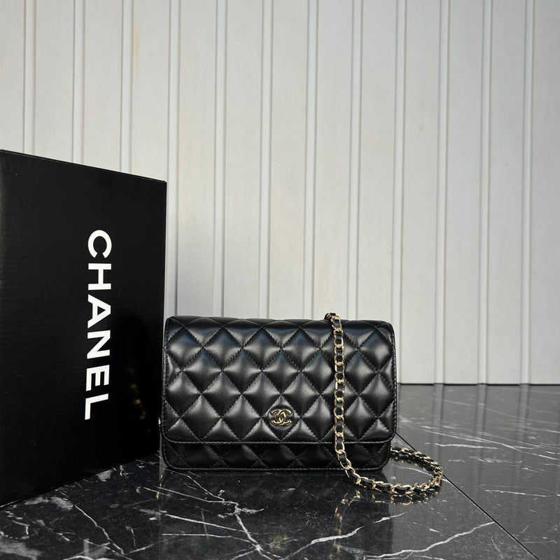 Chanel Classic Wallet on Chain