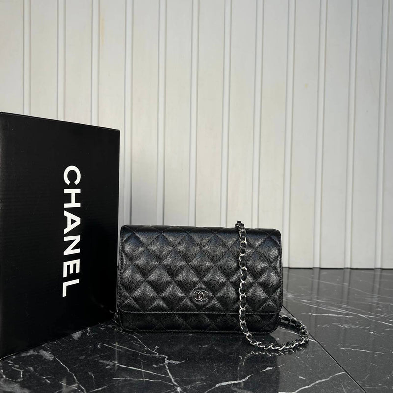 Chanel Classic Wallet on Chain