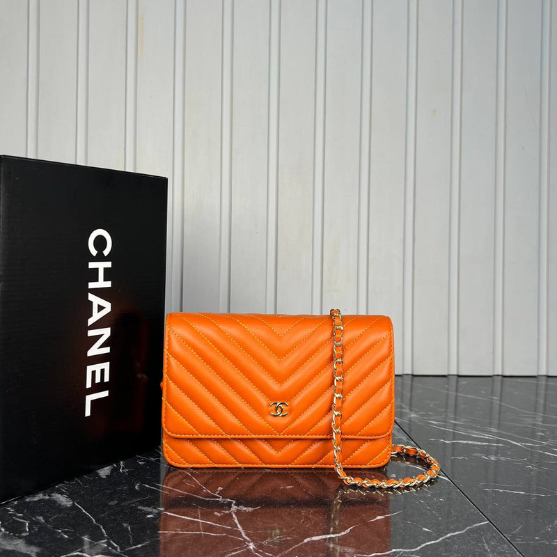 Chanel Classic Wallet on Chain