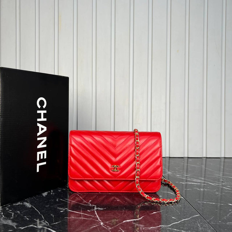 Chanel Classic Wallet on Chain