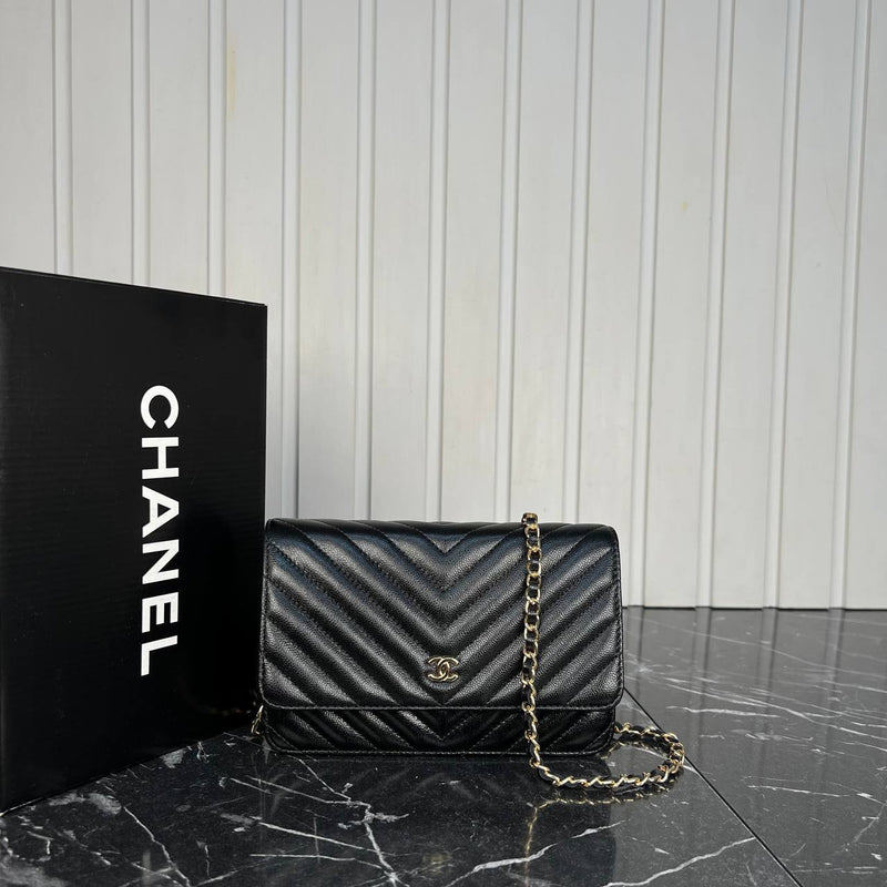 Chanel Classic Wallet on Chain