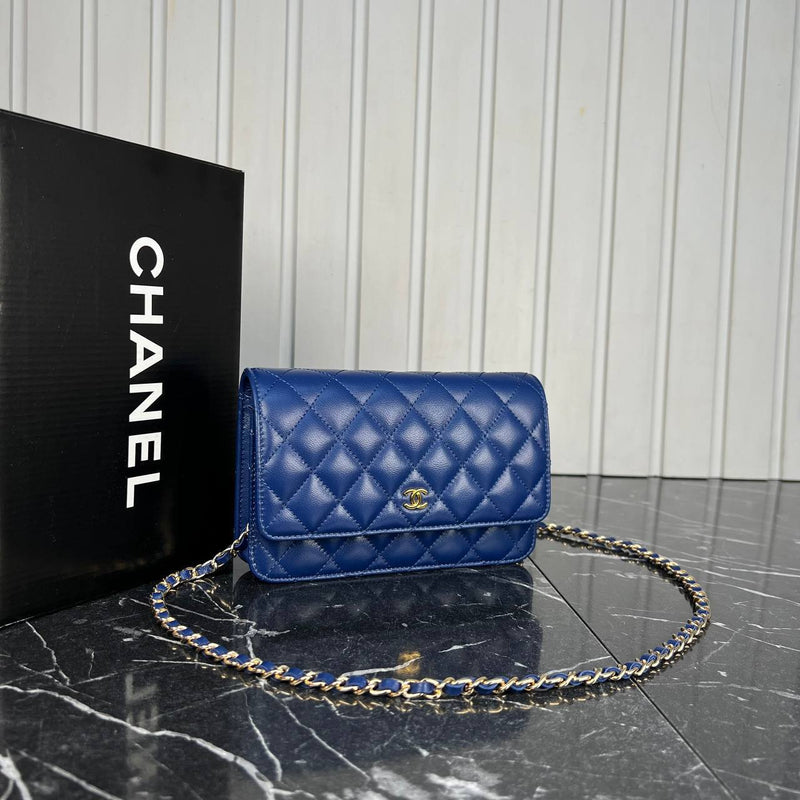 Chanel Classic Wallet on Chain