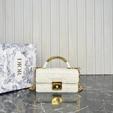 Christian Dior Oblique Top Handle Bag Small