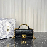 Christian Dior Oblique Top Handle Bag Small