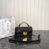 Christian Dior Oblique Top Handle Bag Small