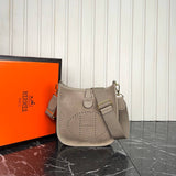 Hermes Evelyn Suede Bag Mini