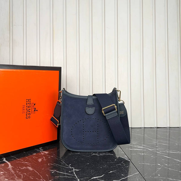 Hermes Evelyn Suede Bag Mini