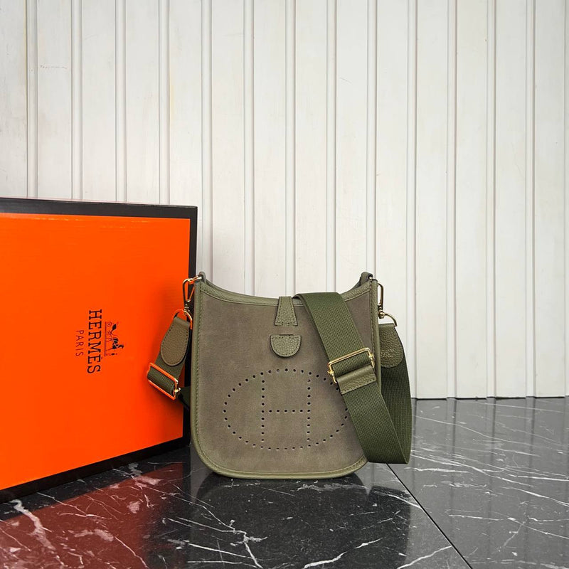 Hermes Evelyn Suede Bag Mini