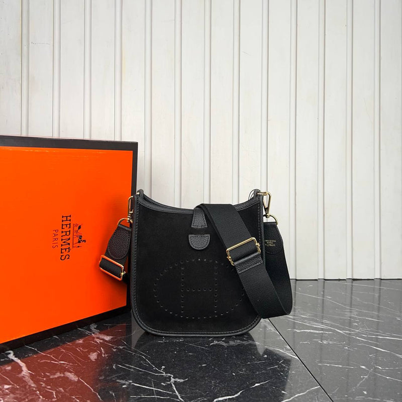 Hermes Evelyn Suede Bag Mini
