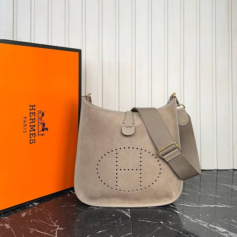 Hermes Evelyn Suede Bag Big