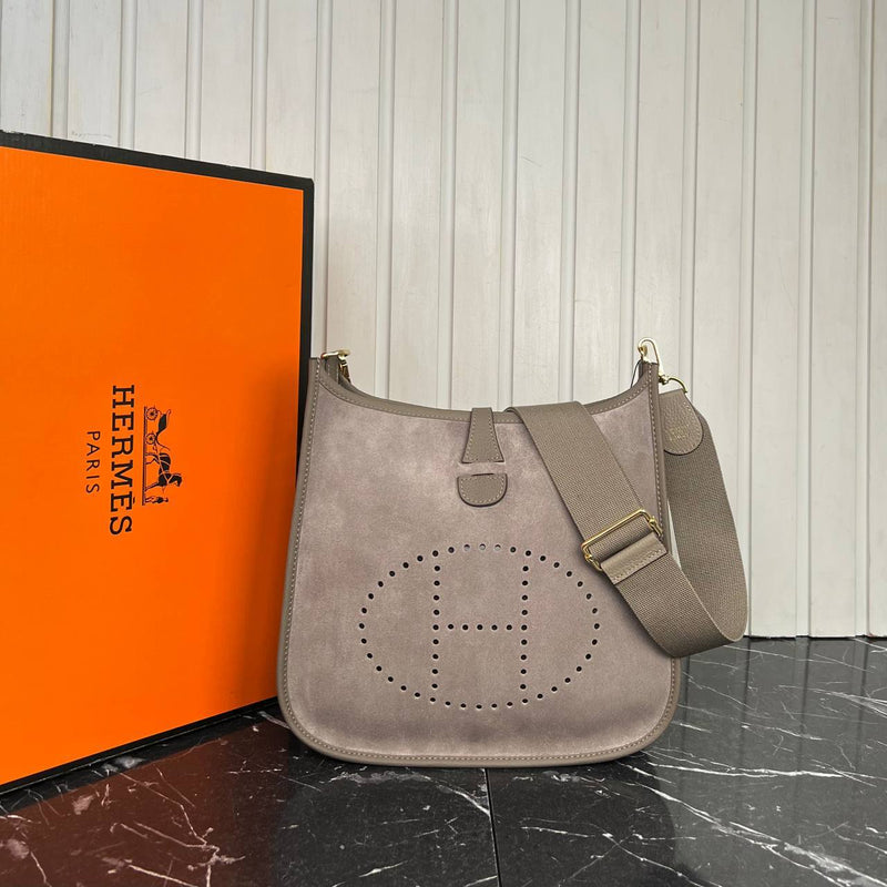 Hermes Evelyn Suede Bag Big