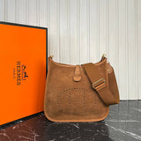 Hermes Evelyn Suede Bag Big