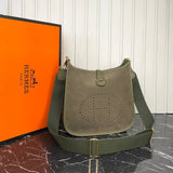 Hermes Evelyn Suede Bag Big