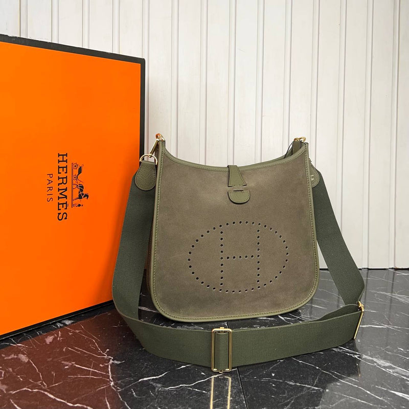 Hermes Evelyn Suede Bag Big