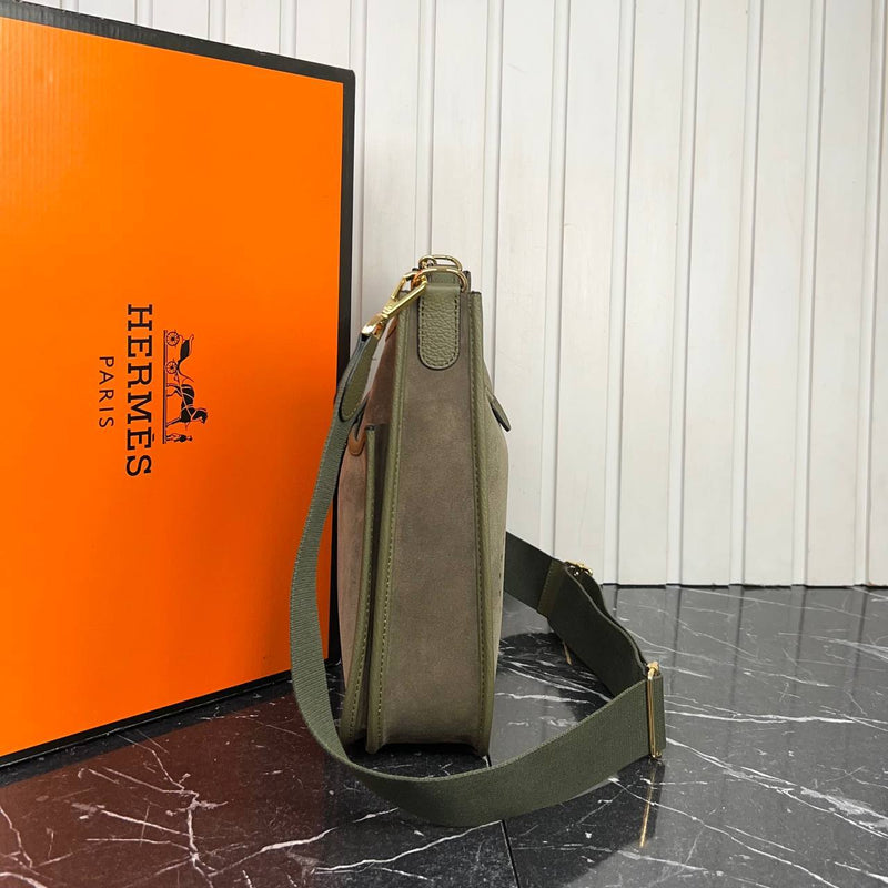 Hermes Evelyn Suede Bag Big