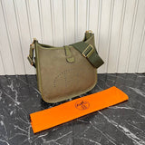 Hermes Evelyn Suede Bag Big