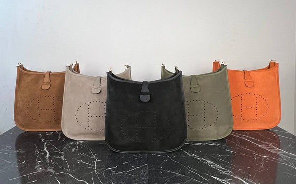 Hermes Evelyn Suede Bag Big